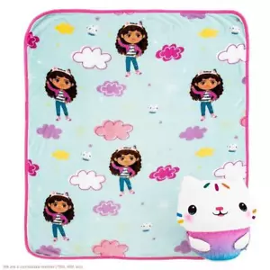 40"x50" Universal Gabby's Dollhouse Silk Touch Kids' Throw Blanket and HD Hugger - Picture 1 of 5