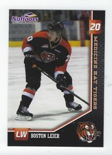 2012-13 Medicine Hat Tigers (WHL) Boston Leier (Brampton Beast)