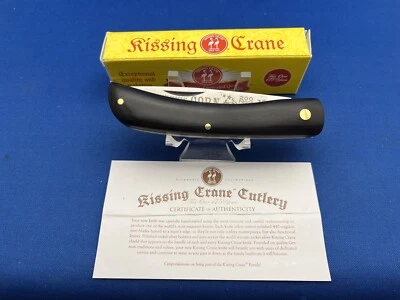 Kissing Crane Corn Squeezin’s Sodbuster Pocket Knife 4 1/8” Closed  With COA - Image 1 of 4