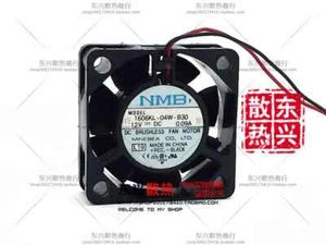 NMB 1606KL-04W-B30 DC 12V 0.09A 2-pin connector 70mmx20mm 40mm Server Square fan - Photo 1/2