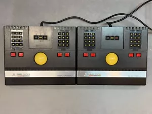 ATARI 5200 (CX53) Track Ball /Trak Ball Controllers - 2x Pair - Read description - Picture 1 of 6