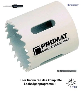 Kreisschneider HSS-Bi-Metall Ø 17 mm - 152 mm , Aufnahmeschaft 6-kant, Holz,VA.. - Bild 1 von 43