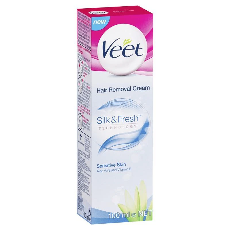 Crema depilatoria Veet piel sensible - 100 ml Foto 1 de 1