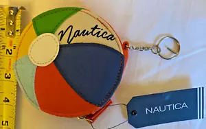 NAUTICA Keychain Coin Purse (Beach Ball Theme) - BRAND NEW!!! - Picture 1 of 4