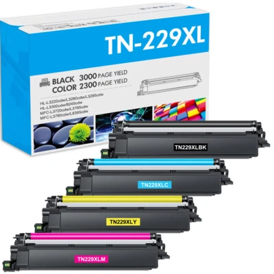 Cartucho de toner TN229XL TN229 para Brother HL-L3280CDW MFC-L3780CDW L3720CDW - Imagem 1 de 3