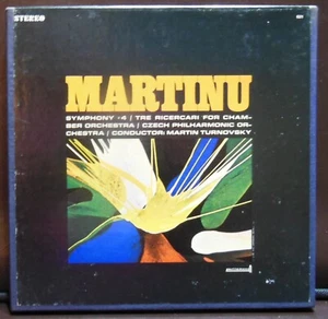 Martinu Symphony No 4 Martin Turnovsky 4 Track 3 3/4 IPS Reel to Reel Tape - Picture 1 of 6