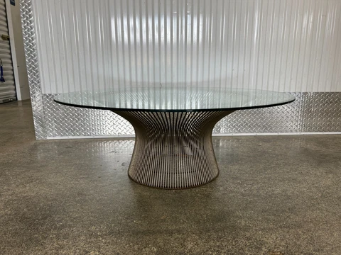 70'S KNOLL  INTERNATIONAL WARREN PLATNER COFFEE TABLE Cover