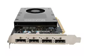 HP nVIDIA Quadro P2200 5GB PCI-e x16 4xDP L58492-001 L65626-001 6YT67AT - Picture 1 of 2