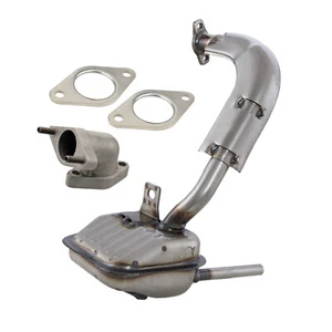 Silenciador Sito + Colector De Escape + 2 Juntas Para Vespa 50 Special R L N - Imagen 1 de 4