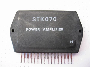 STK070  IC-Baustein  STK 070  Hybrid IC - Endstufen IC - Bild 1 von 2