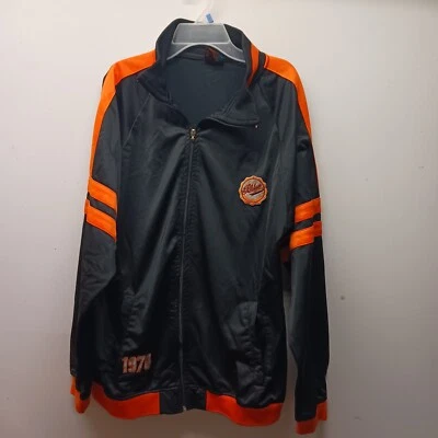 New With Tags  BKLYN Brooklyn Press 1970 Black Jacket  L - Image 1 of 4