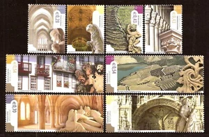 [0220] Portugal, 2002, full set  MNH** Architectural Heritage, Architecture - Picture 1 of 1
