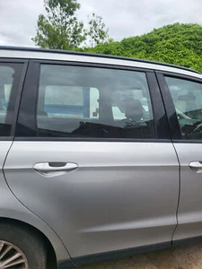 2016 FORD GALAXY ZETEC 2L TDCI REAR DRIVERSIDE BARE DOOR MOONDUST SILVER (0F) - Picture 1 of 5