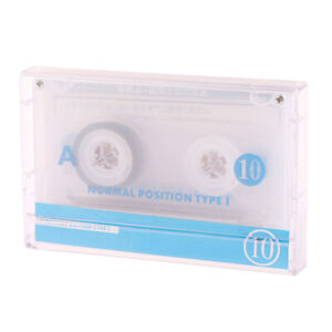 1PCS Standard Cassette Blank Tape Player Empty 10 Minutes Magnetic Audio Tape s