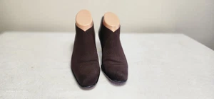 WALTER STEIGER Women's Booties Elastic Ankle made in Italy Brown Size 7.5 B - Picture 1 of 9