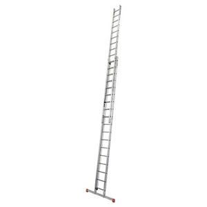 Krause Robilo Alu Schiebeleiter Anlegeleiter Seilzug 2x18 Sprossen Seilzugleiter - Bild 1 von 4