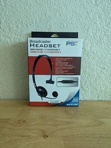 Broadcaster Headset Wired Headset for PlayStation 3 - Picture 1 of 5