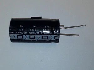 NIC 22,000uF 16 Volts Electrolytic Capacitor Radial Leads USA Seller - Picture 1 of 7