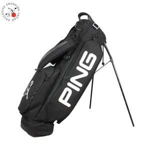 Ping Golf Hoofer Lite Custom Carry Stand Bag 8.5in 4-way Lightweight Black/White - Picture 1 of 8