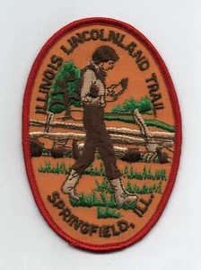 Illinois Lincolnland Trail, Springfield ILL. Patch - Picture 1 of 1