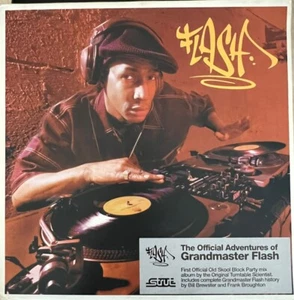 Grandmaster Flash -Official Adventures Of Grandmaster Flash Strut 2LP VG+ - Picture 1 of 8