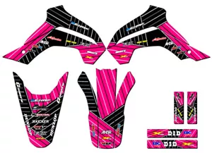 2021-2022 KLX 140 RF RACE SERIE Pink Senge kit de gráficos compatible con - Imagen 1 de 10