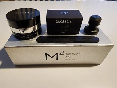 Máscara de lama SEACRET - M4 máscara facial magnética rica em minerais do Mar Morto 1,8 fl.oz. - Imagem 1 de 4