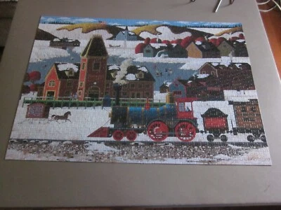 Roseart 1000 PC. JIGSAW PUZZLE BAYBERRY JUNCTION HOMETOWN 系列 — 第 1/4 张图片