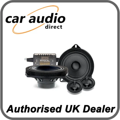 Focal ISBMW-100L - Custom Fit 4" 2-Way Slim Component Speakers 80W for BMW - Image 1 of 3