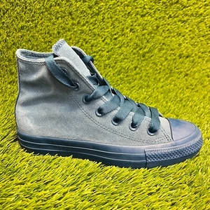 Converse Chuck Taylor All Star Hi Womens Size 5.5 Blue Athletic Shoes Sneakers - Picture 1 of 10