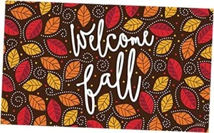 Toland Home Garden 800522 Fall Door Mat 18x30 Inch Welcome Welcome Fall Leaves - Picture 1 of 7
