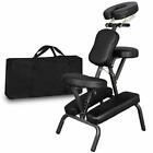 Portable Folding PU Leather Pad Travel Tattoo Spa Salon Massage Chair Adjustable