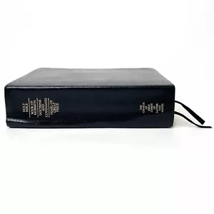 LDS Quad Scriptures Holy Bible Book of Mormon Indexed Black - Imagen 1 de 20