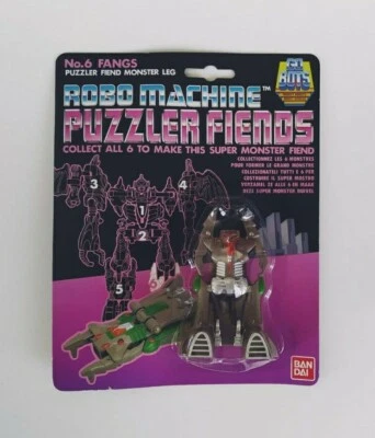 Robo Machine  - Bandai - Puzzler Fiends Número 6. 1985 - Immagine 1 di 2