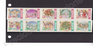 JERSEY MNH STAMP SET 2008 CHRISTMAS STRIPS SG 1339-1348 - Picture 1 of 1