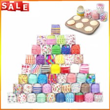 100 pz custodie per muffin di carta di qualità cupcake decorazione torta artigianato festa nuove