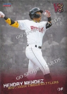 Wisconsin Timber Rattlers Hendry Mendez 2023 radiocontrol novato cerveceros ligas menores DR - Imagen 1 de 1