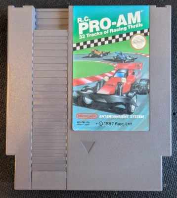 R.C. Pro-Am Nintendo Entertainment System NES Cleaned Tested - Image 1 of 4