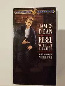 1955 Rebel Without A Cause Starring James Dean & Natalie Wood VHS Tape - Foto 1 di 3