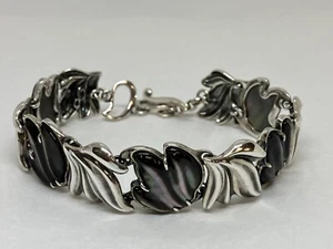 Carolyn Pollack Relios Sterlingsilber 925 Abalone Armband - 8" - 8,5" - Bild 1 von 17