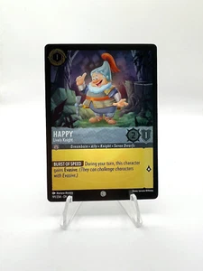 Disney Lorcana - #191 Happy - Lively Knight - Shimmering Skies - Cold Foil - Imagen 1 de 3