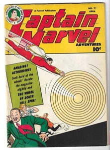 Captain Marvel Adventures 71 en muy buen estado (5,0) ¡Fawcett! 4/47 "Fin del Mundo" Historia! - Imagen 1 de 2