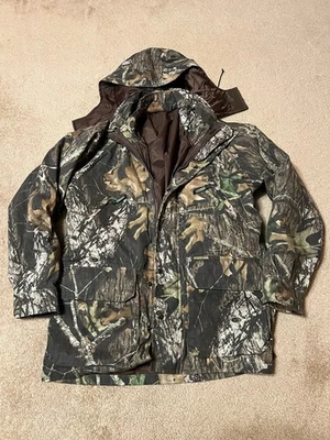 Remington 2 abrigos en 1 para hombre chaqueta de caza camuflada de peso pesado forro con cremallera Foto 1 de 4