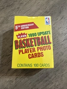 1990 Fleer Update Basketball Box Factory Sealed (100) Karten - Bild 1 von 3