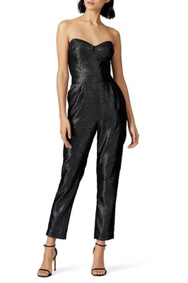 Mono Saylor Negro Lentejuelas Galadriel Sin Tirantes Talla Mediana Foto 1 de 4