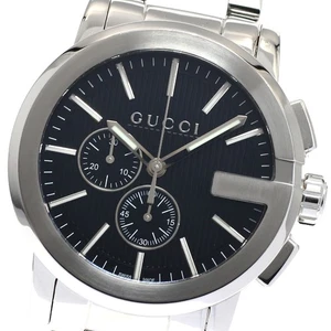 GUCCI G Chrono 101.2/YA101204 black Dial Quartz Men's Watch_922460 - Picture 1 of 7