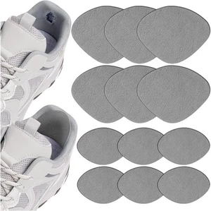6 Pair Shoe Heel Repair, 6 Pairs Self-Adhesive Inside Shoes Patches for Gray - Picture 1 of 7