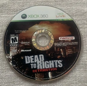 Dead to Rights: Retribution (Microsoft Xbox 360, 2010) solo disco - Imagen 1 de 2