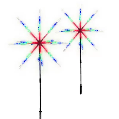 22 In. Sparkler LED Multi-Color Garden Light with Hanging Hooks plus Ground Stak - Image 1 of 4