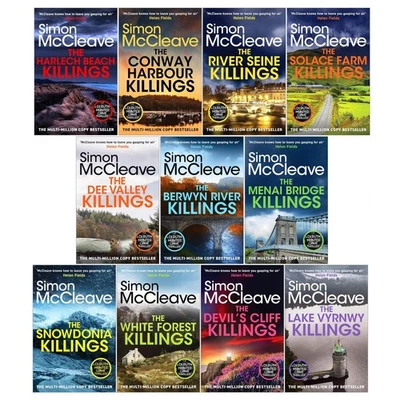 DI Ruth Hunter Series 1-11 Books Collection Set by Simon McCleave, Paperback NEW - Image 1 of 4